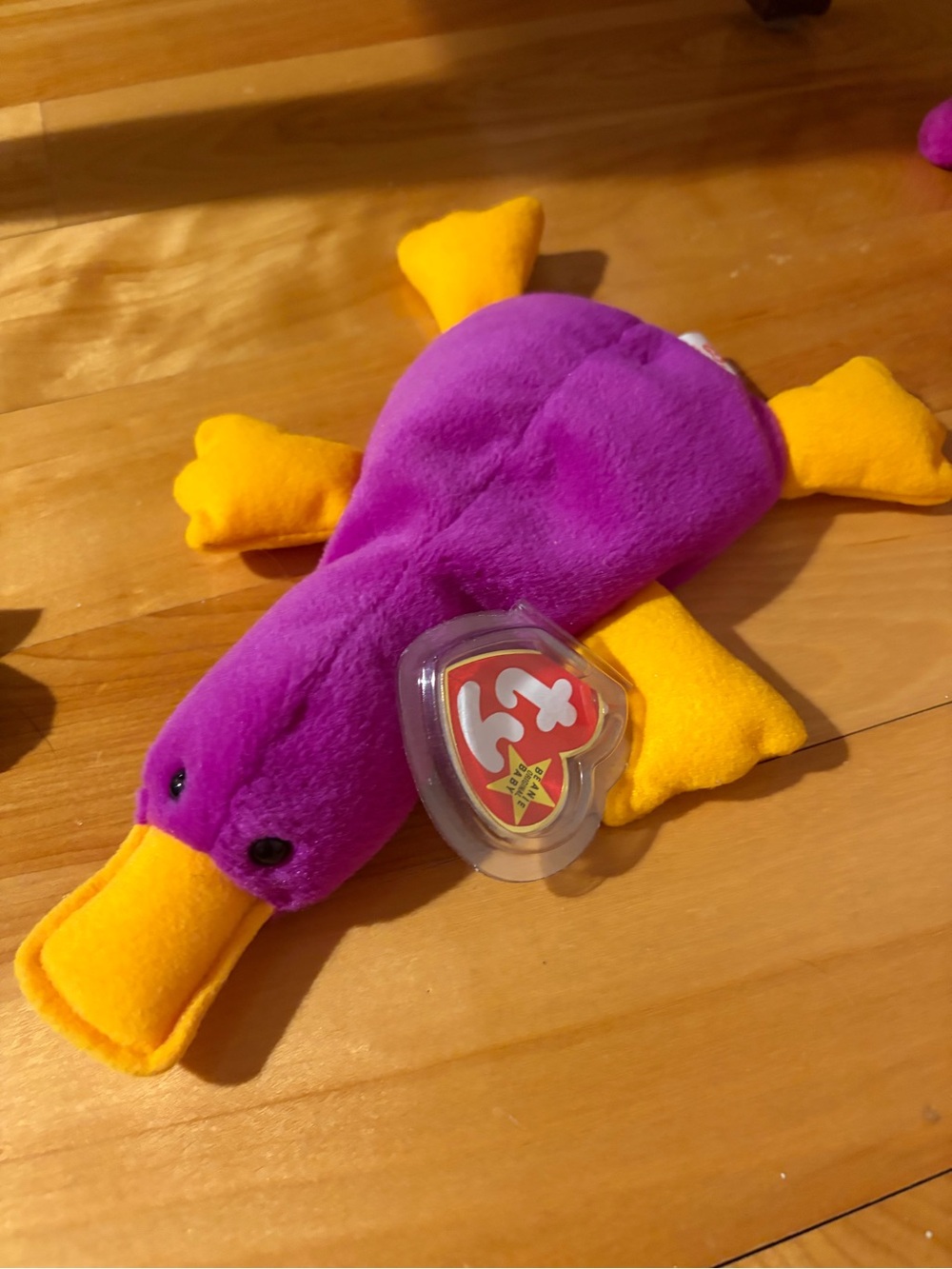 TY Babies Plush Patti Duck Toy